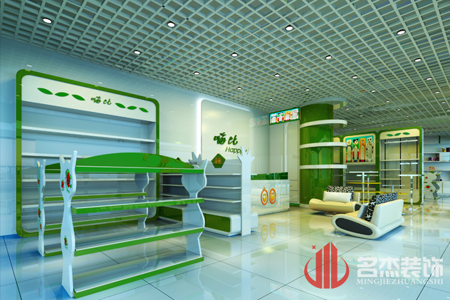 專賣店展區裝修設計