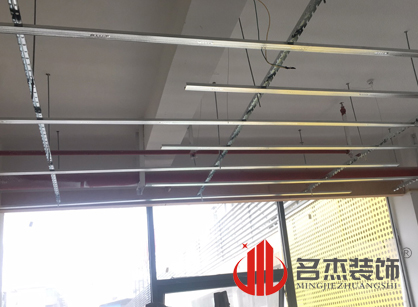 巡工地日記，美容教育培訓機構裝修項目進行中