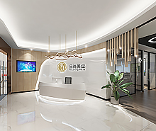 品尚美業化妝品辦公室裝修設計